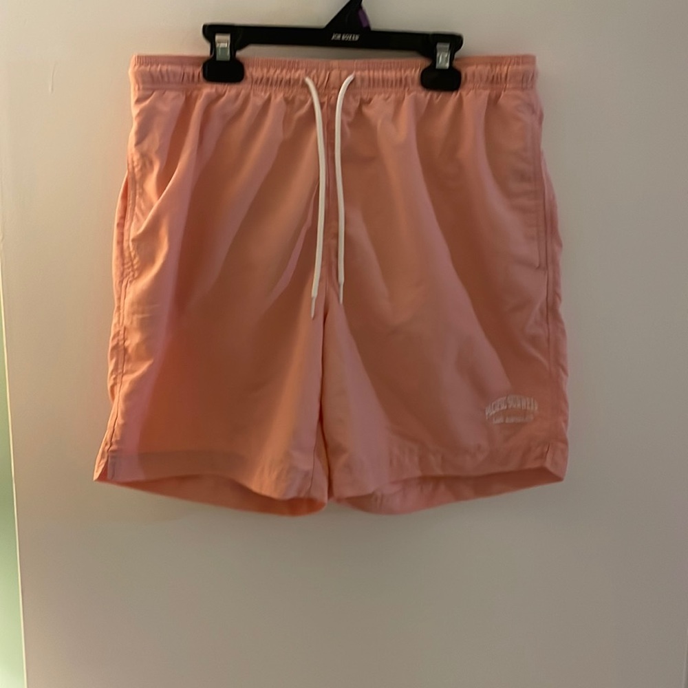 Pink PacSun swim shorts
